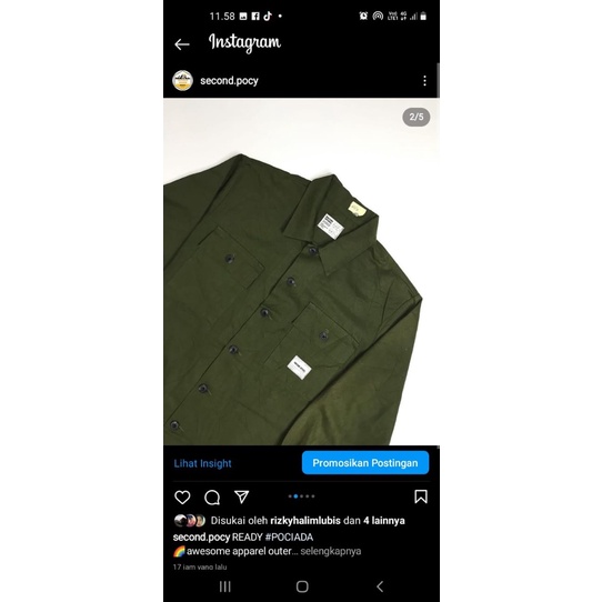 AWESOME APPAREL KEMEJA