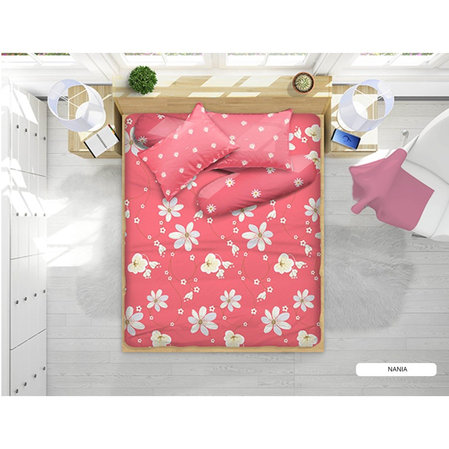 Sprei My Love - Tinggi 30cm - NANIA /AYANA- 180x200