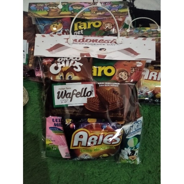 

Paket Snack Tema Kemerdekaan / Paket Ulang Tahun / Souvenir Snack