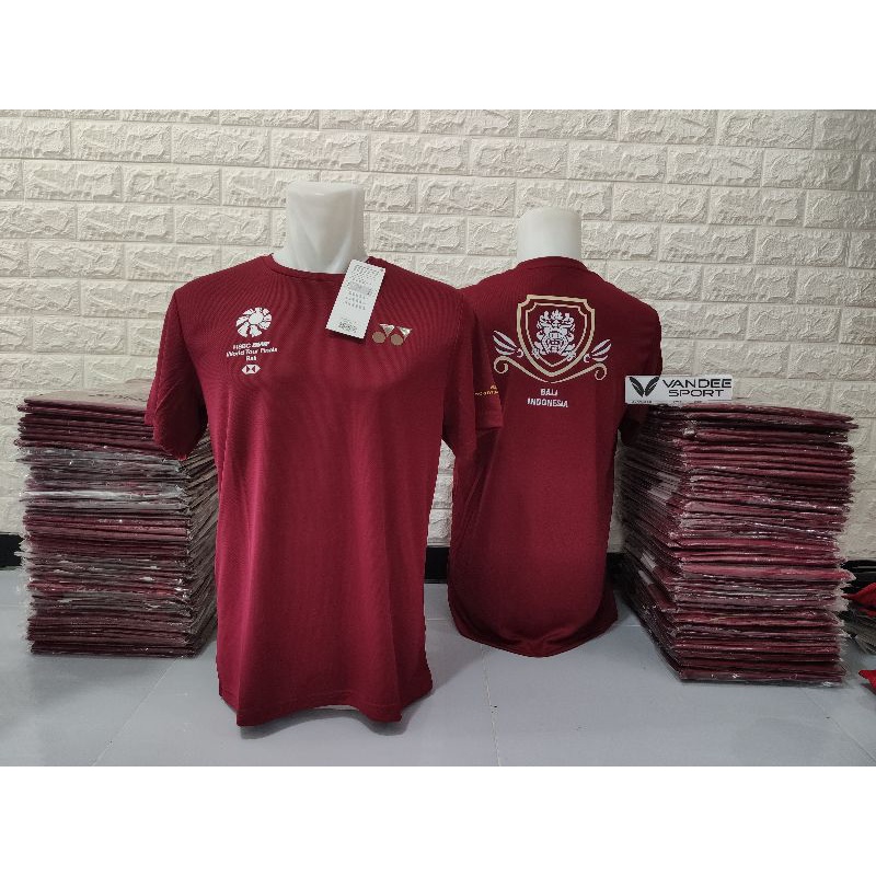 t shirt yonex original HSBC BWF World Tour Finals Bali size M