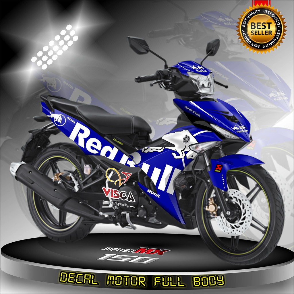 Decal Mx King 150 Full Body Stiker Mx King Full Body Dekal Mx King 150 Redbull1