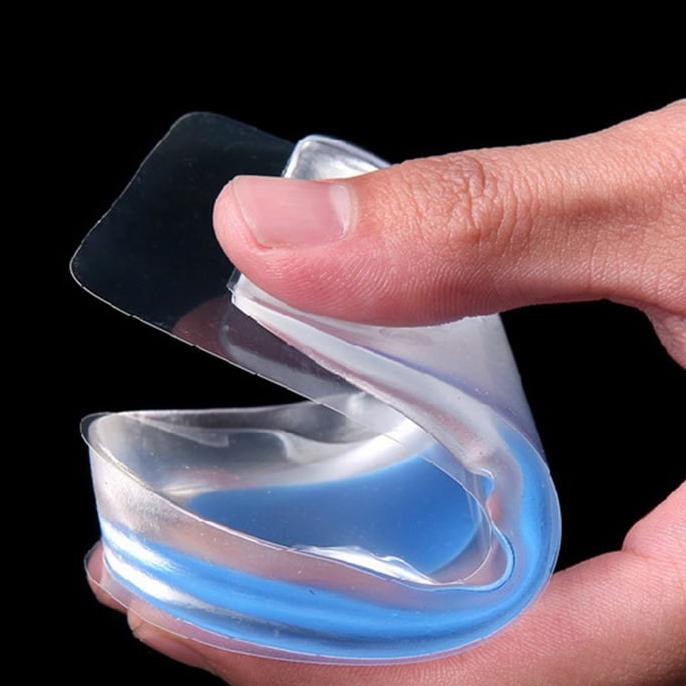 Terlaris Heel Support Silicone Gel Pad Insole / Alas Tumit Gel Pad Termurah