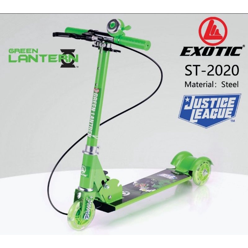 Skuter Exotic ST 2020 &amp; Happiness Mainan Anak Scooter Otoped