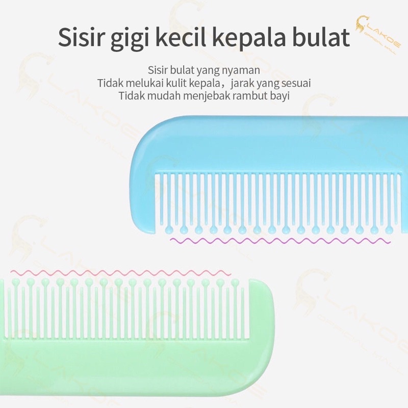 Sisir plastik anak bayi sisir rambut bayi