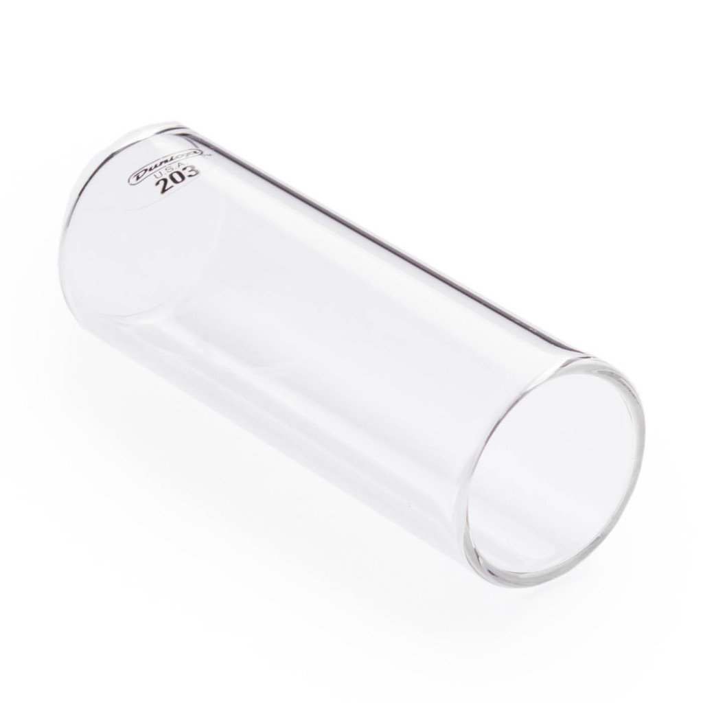 Slide Gitar Dunlop No 203 Pyrex Glass Large - Regular