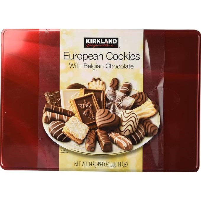 

KIRKLAND EUROPEAN COOKIES WITH BELGIAN CHOCOLATE 15 VARIETY FLAVORS DC51C1215