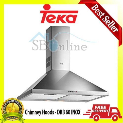 HOOD TEKA DBB 60 INOX - CHIMNEY HOOD