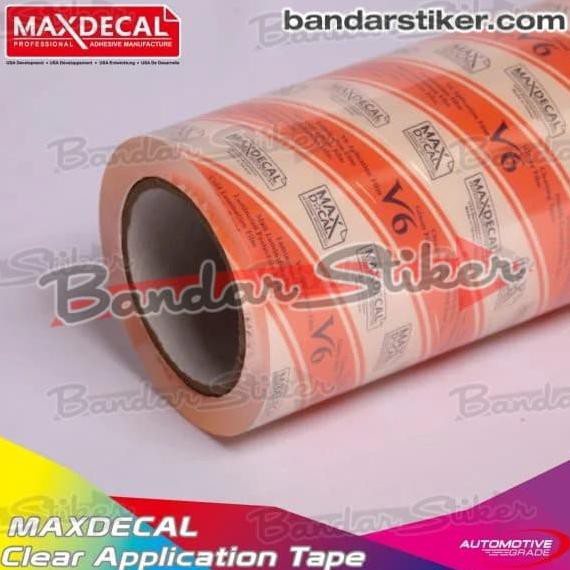 

[[BISA COD]] Tranfer Tip Masking Tape MAX DCAL Plastik Lakban Cutting Sticker 10 cm CUCI GUDANG Kode