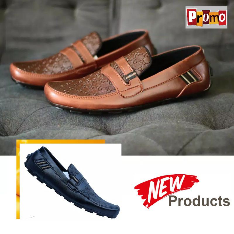 Sepatu Pantofel Pria Kickers Steven Kerja Cowo Formal Dinas Slop Casual Murah Limited Edition