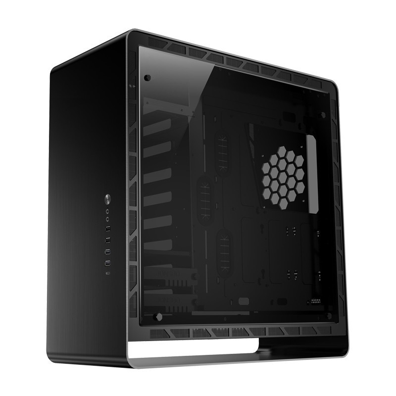 Casing Jonsbo UMX6-G BLACK - EATX/ATX - Aluminum Case