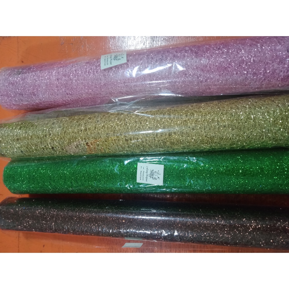 

Kain Jala Gliter Warna Uk. 50 cm x 48 cm