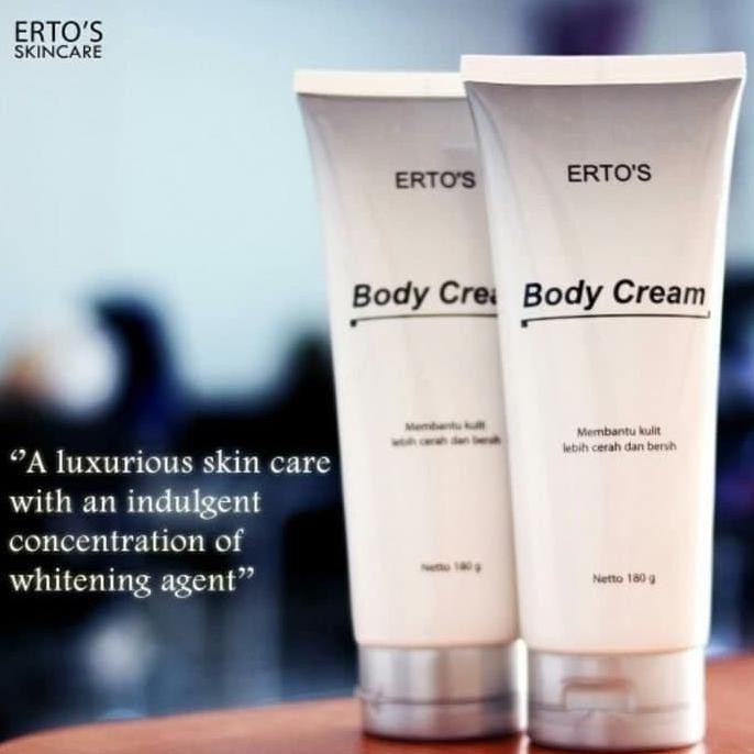 Ertos Body Cream Whitening Body Lotion Pemutih - Skincare Original BPO