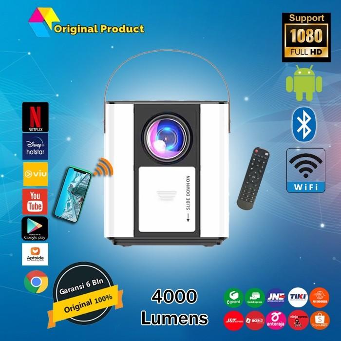 

Irled | Proyektor Android 4000 L Projector Mini Infocus Android Proyektor Mini