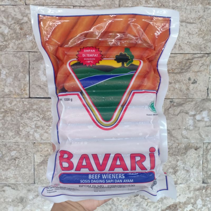 Bavari Beef Wiener 1kg