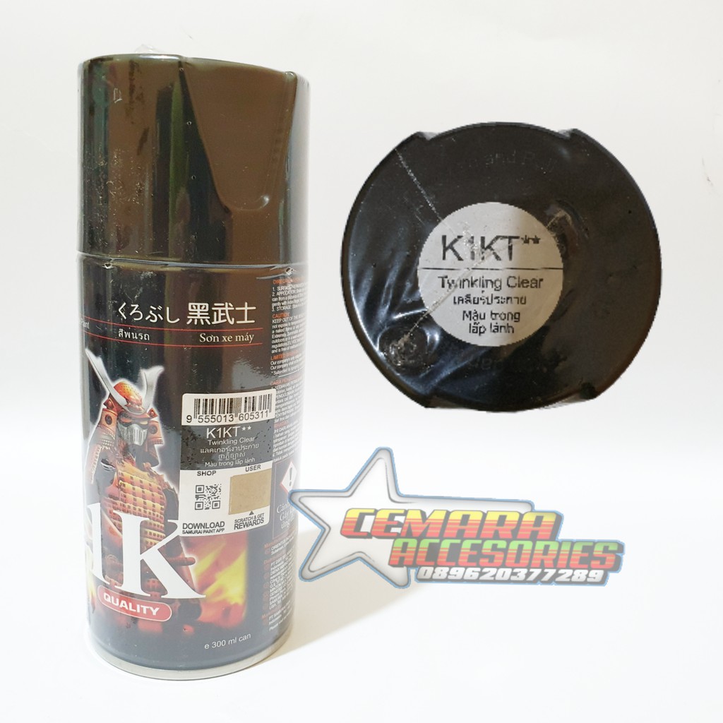 

Pilox Twinking Clear Metallic K1KT 300ml - Cat Semprot
