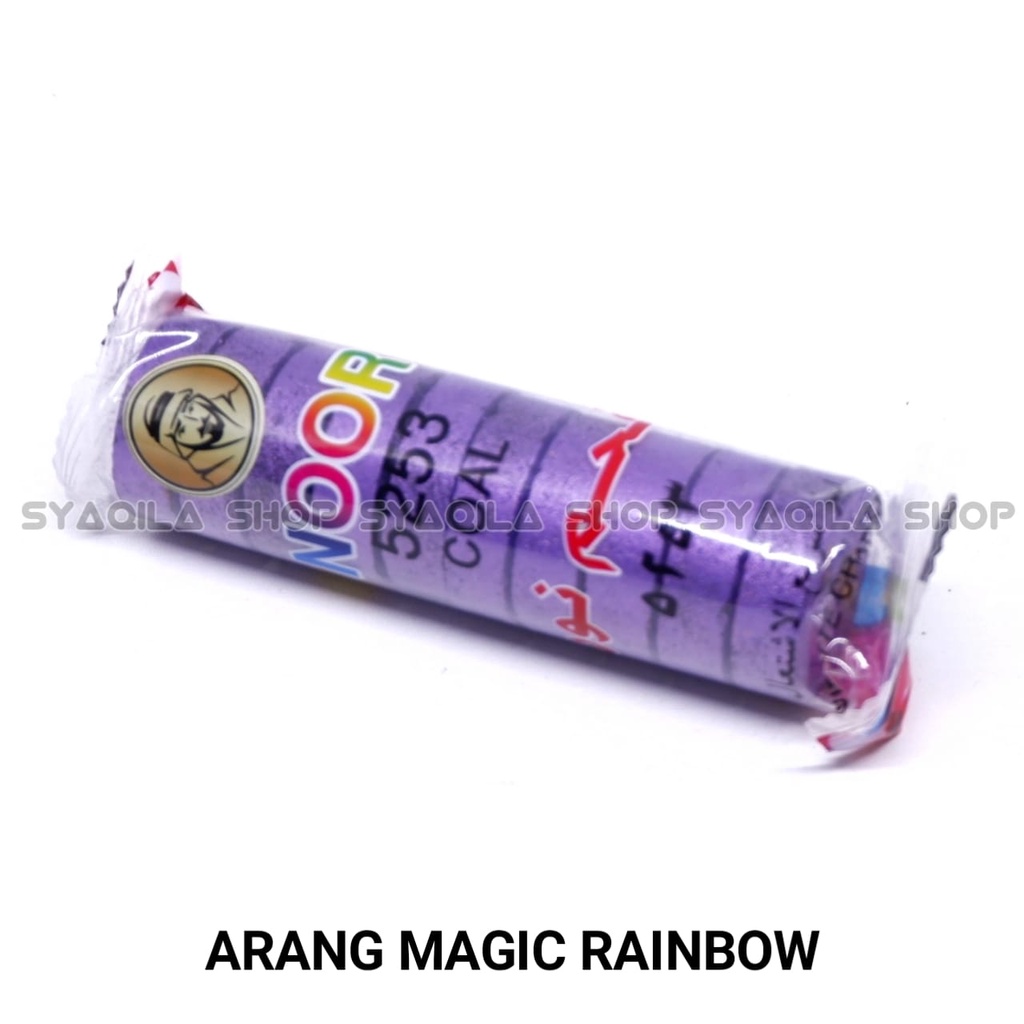 Arang Magic Rainbow Areng Mejik Warna Warni Bara Dupa Bukhur Buhur