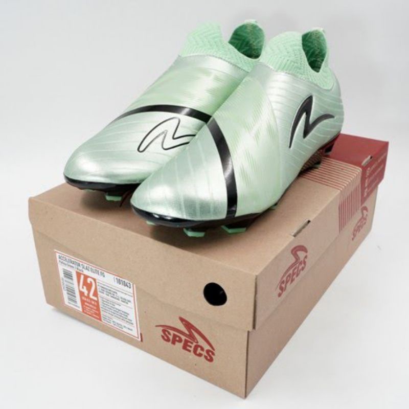 Sepatu Bola Specs Accelerator Slaz Elite FG Patina Green 101043 Original BNIB