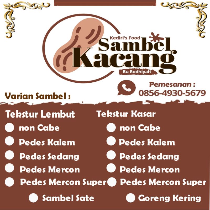 

SAMBEL KACANG KHAS KEDIRI SANGRAI # GURIH,NIKMAT, MATAPPP