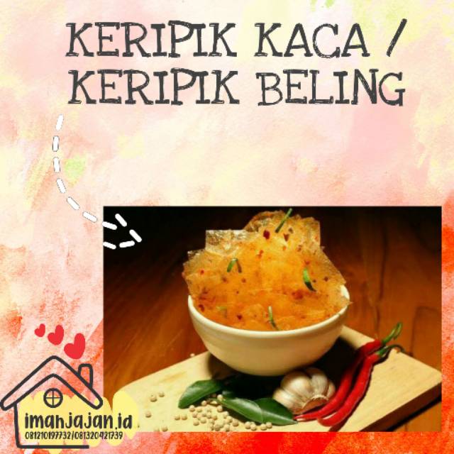 

Keripik kaca endolita asli bandung