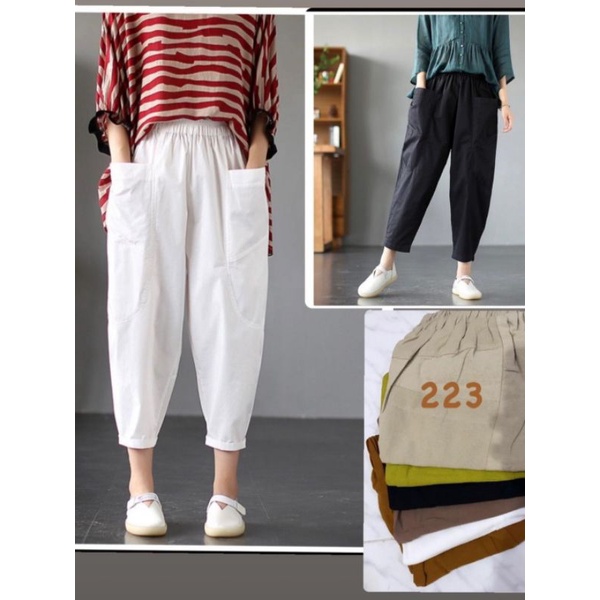 celana linen import 223 | bangkok pants