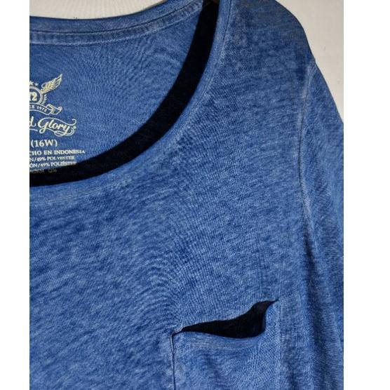 Harga Bersahabat.. Kaos Merk Faded Glory Polos JUMBO BIGSIZE BIG SIZE Ukuran Besar Muat Sampai BB 10