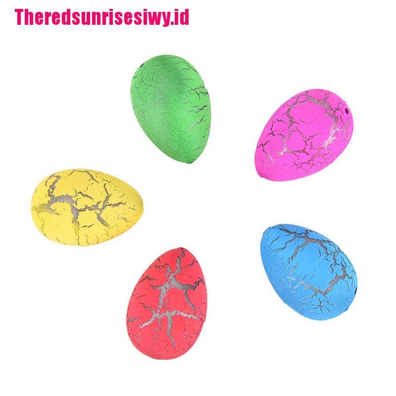 【Theredsunrisesiwy.id】1 Pcs Hatching Dinosaur Eggs Expansion Growing Add Water Magic Cute Kids Toy