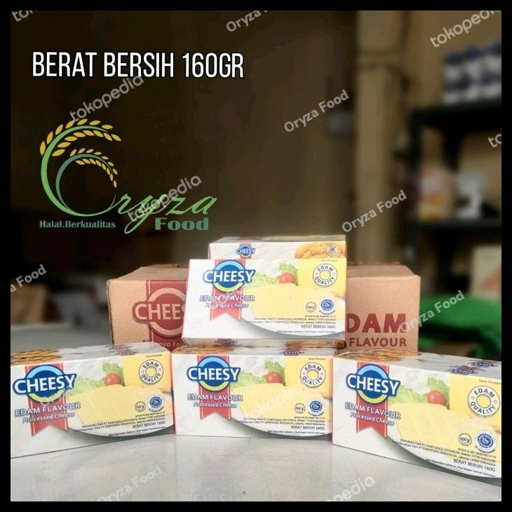 

Cheesy Keju Edam / Cheesy Edam Cheese 170Gr. Kode 1168