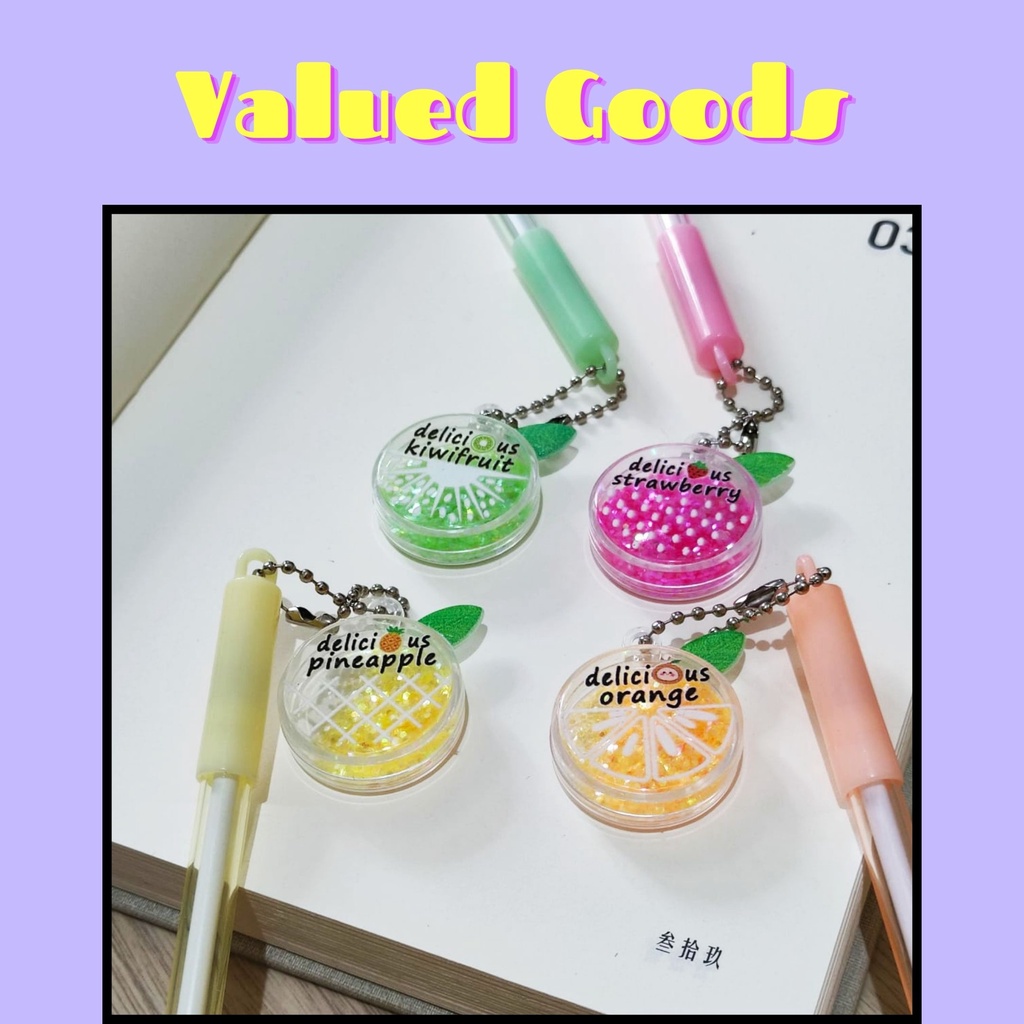

PULPEN PEN TULIS GANTUNGAN BUAH NANAS STRAWBERRY MELON JERUK RANDOM UNIK LUCU CUTE BAGUS MURAH GEMAS AWET