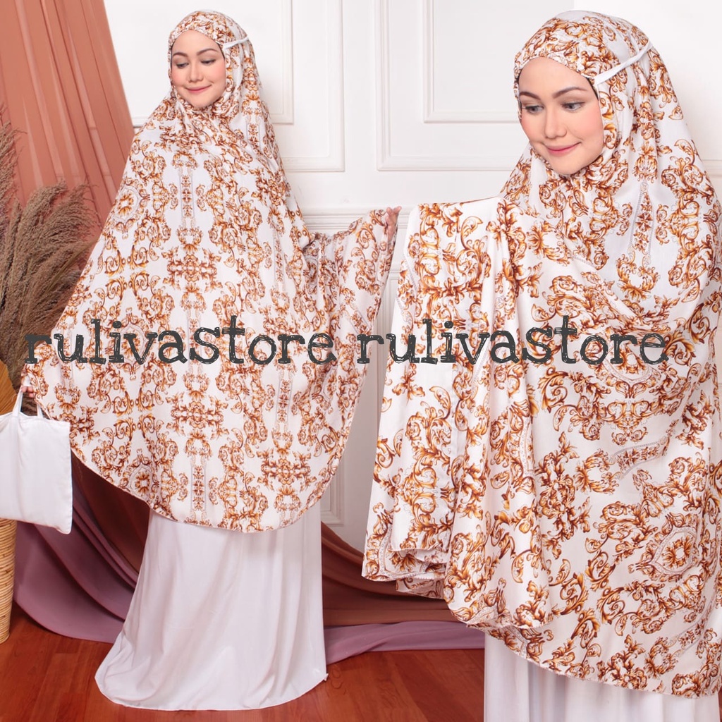 MUKENA TERBARU RAYON BALI MOTIF SULTAN DEWASA PERLENGKAPAN SHOLAT WANITA