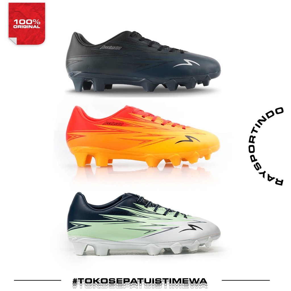SEPATU SEPAKBOLA SPECS LIGHTSPEED 3 JR FG 3 WARNA