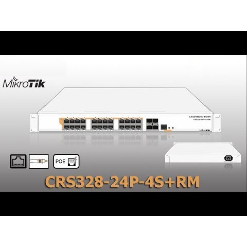 Mikrotik Mikrotik Crs328-24p-4s+Rm Routerboard router board crs cloud switch