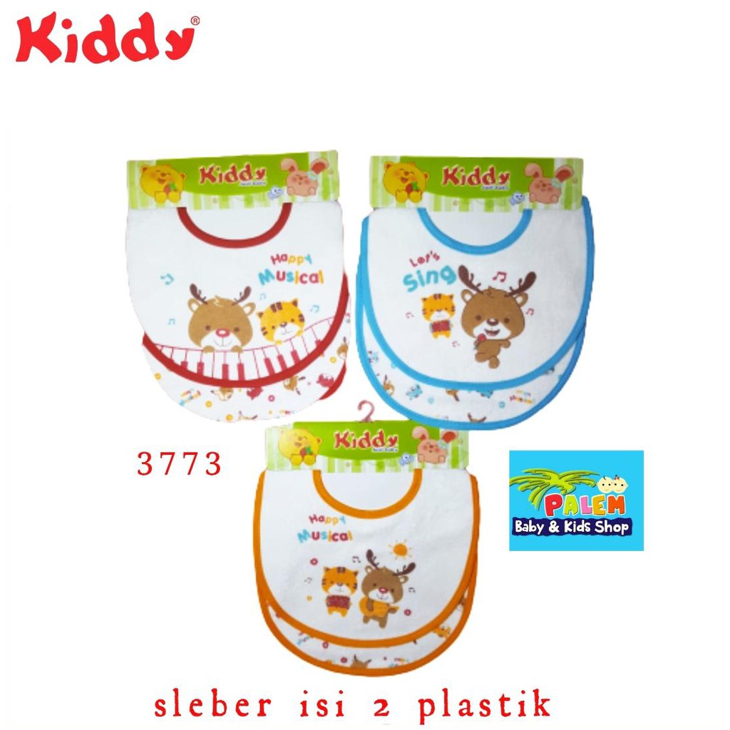 Kiddy Slaber Plastik Bayi Tatak iler /celemek makan / liur