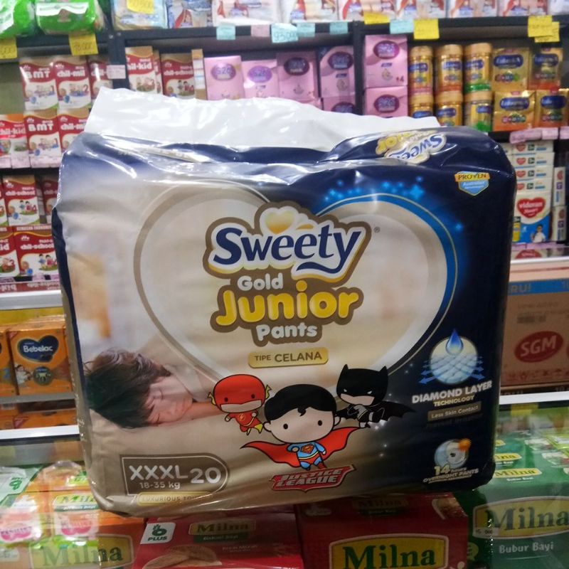 SWEETY GOLD JUNIOR PANTS XXXL20