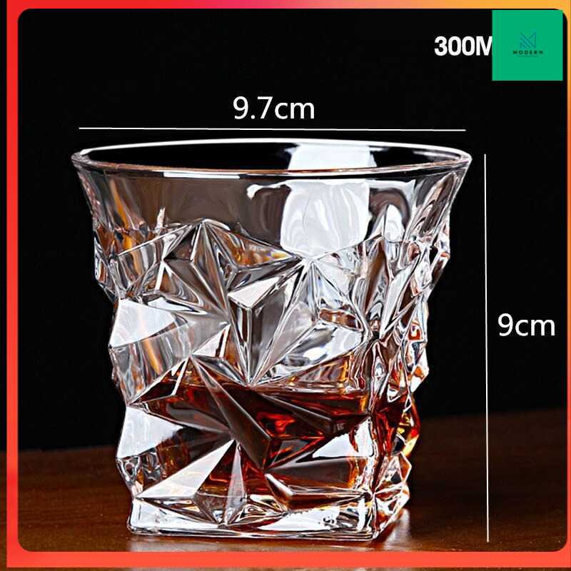 TD-DA Shahnameh Gelas Cangkir Whisky Wine Glass Cup Sloki 300ML - YJ103