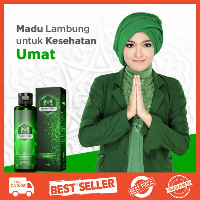 

Terlaris MADU HIJAU Herbal Asam Lambung Maag Original azzikraherbal