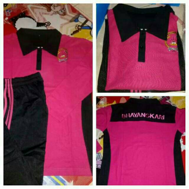 Baju olahraga bhayangkari