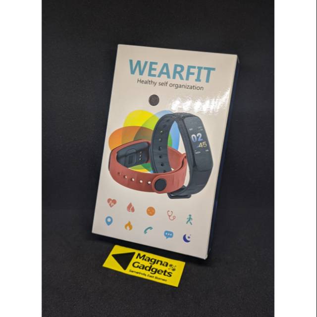 Wearfit C1 Plus Smartband Black Colour
