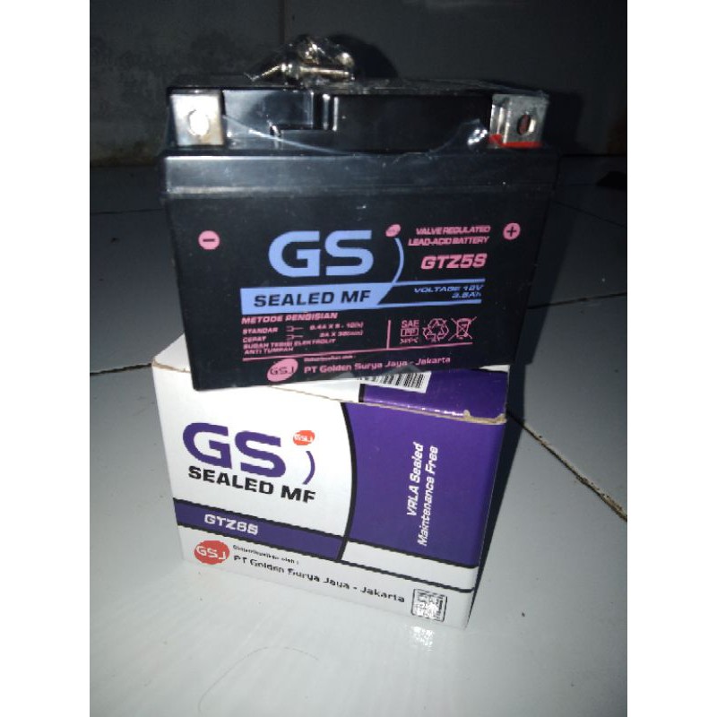 Aki motor GSJ type GTZ5S