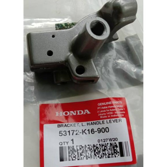 Dudukan rumah handle rem kiri honda scoopy fi ori original AHM