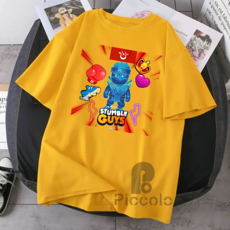 baju kaos anak stumble guys bahan premium