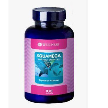 wellness squamega (100) /omega 3 6 9 squalene
