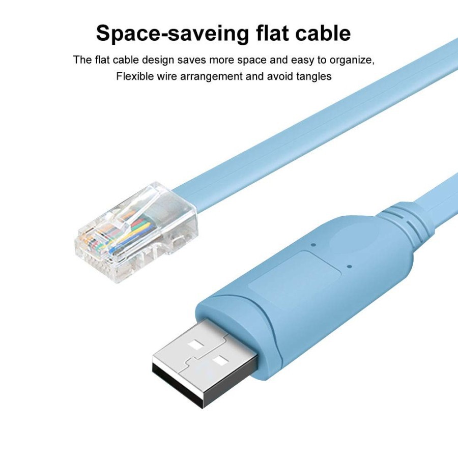 Kabel Console FTDI USB to RJ45 1.8 Meter 1.8M