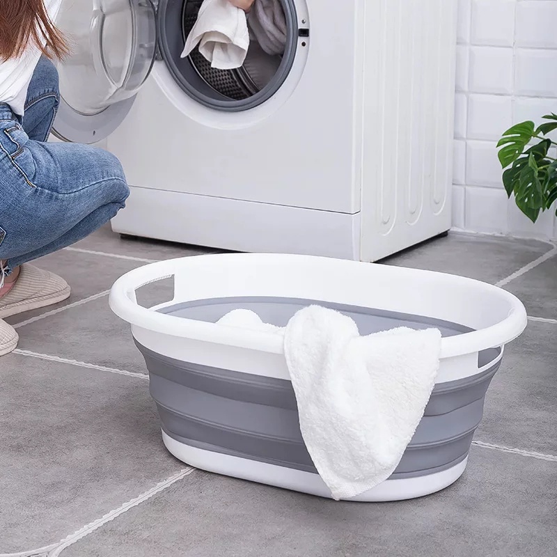 Baskom Ember Lipat Laundry Water Bucket Foldable - MX060