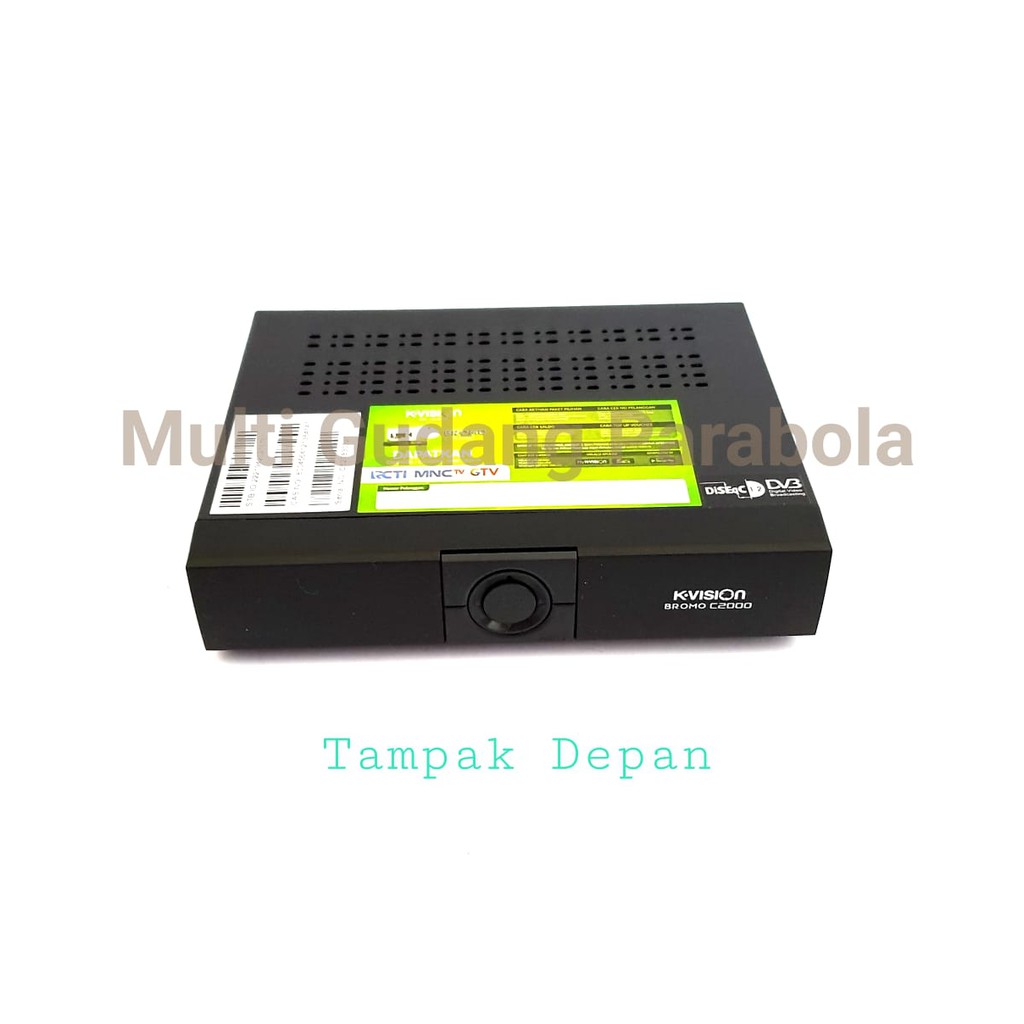 Receiver Kvision C 2000 BROMO Hybrid C Ku Susun Channel Open MNC Grup