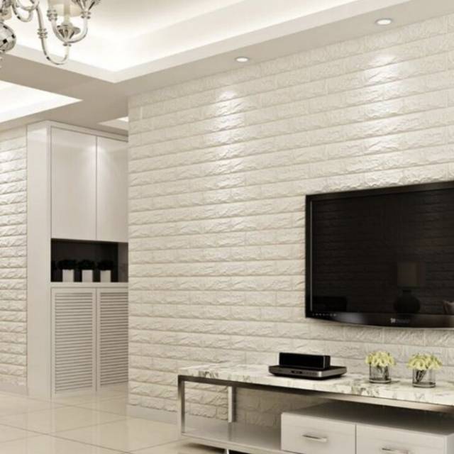 WALLPAPER FOAM BRICK / BRICK PANEL / WALLPAPER MOTIF BATU BATA