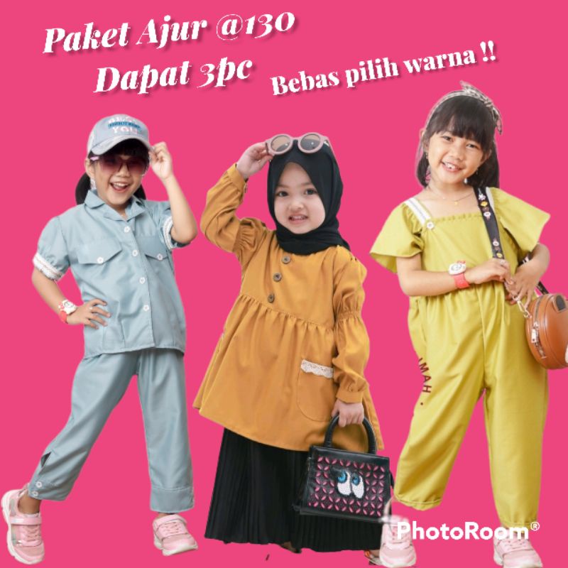 Aneka Baju Anak branded Paket murah