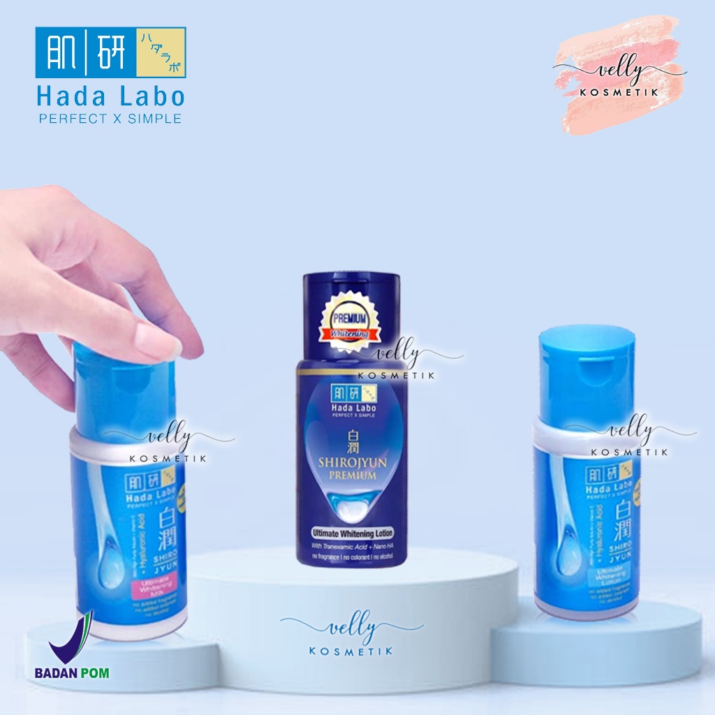 [GROSIR] Hada Labo Shirojyun Ultimate Whitening Lotion - Milk - Premium Lotion 100ml