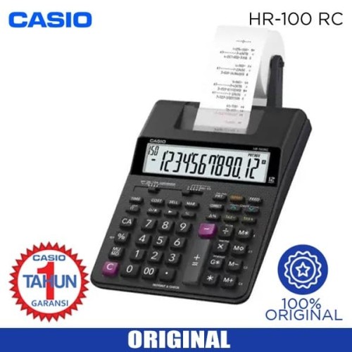 

casio kalkulator print HR 100