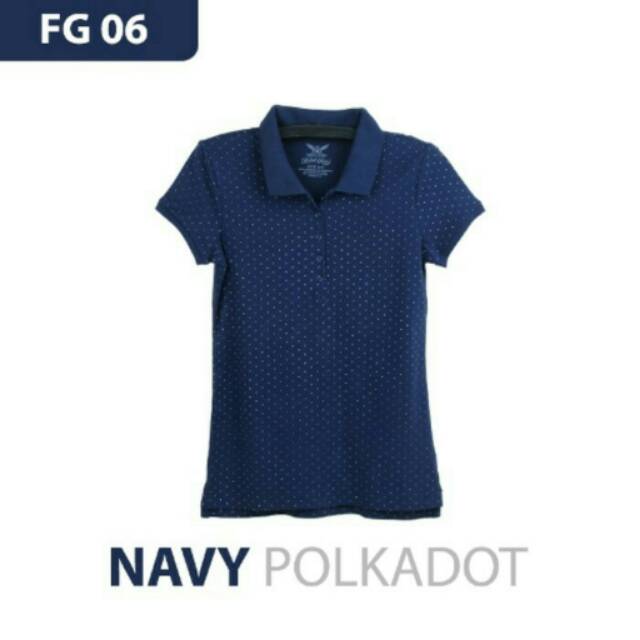 Faded Glory Women Polo Original | Atasan Kaos Wanita Branded Sisa Eksport