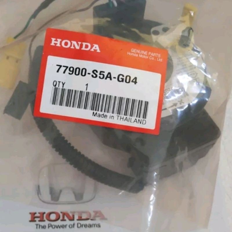 KABEL SPIRAL STIR KLAKSON CABLE REEL ASSY SRS HONDA CIVIC VTI 2001 2002 2003 2004 2005